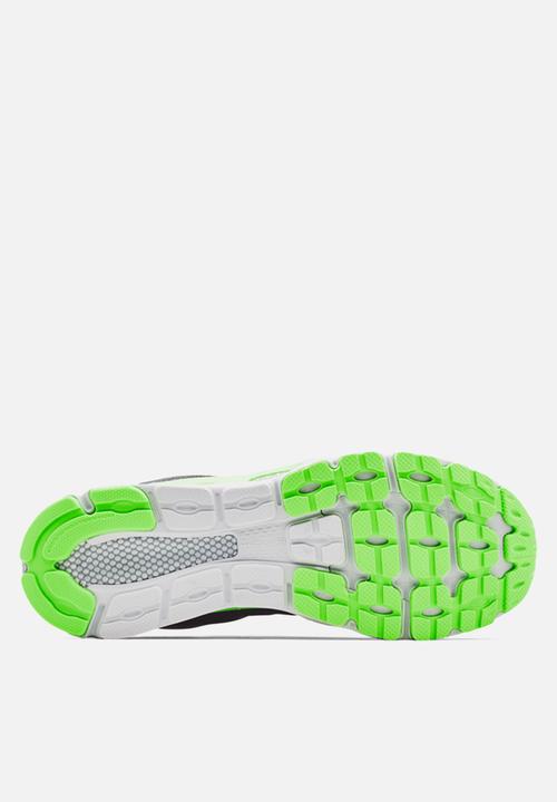 Under Armour - Ua hovr infinite 3 - pitch gray / halo gray / hyper green
