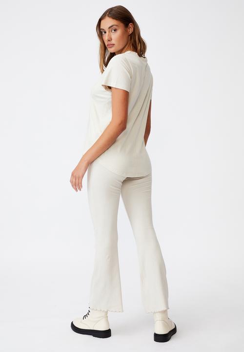 Cotton On - The one crew tee - stone