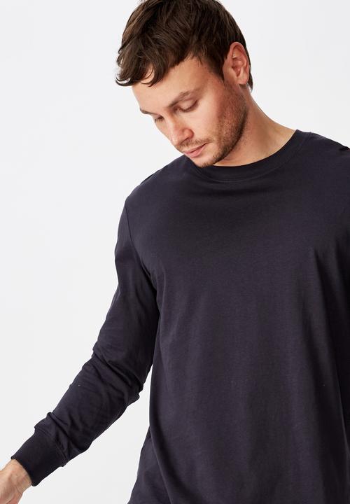 Cotton On - Tbar long sleeve T-shirt - navy