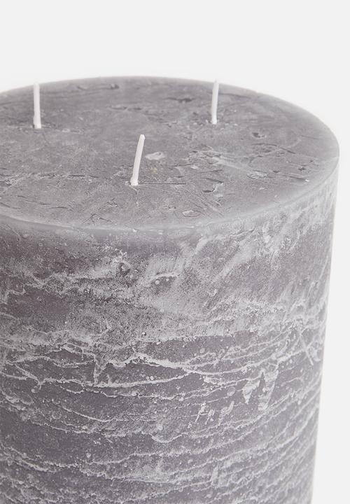H&S - Relax 3-wick candle - grey