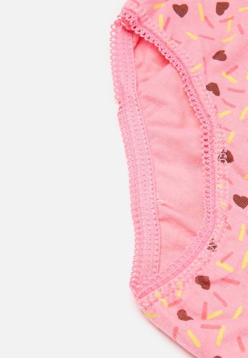 MINOTI - Girls 3pack all over print knickers - multi