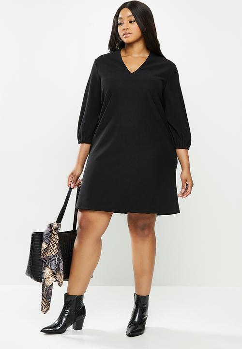Violeta by Mango - Plus dress jan - black