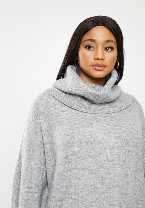 Violeta by Mango - Plus dress greta - grey
