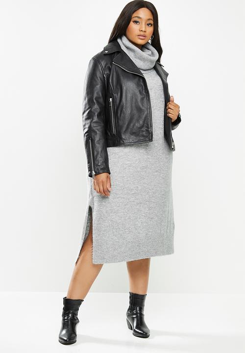 Violeta by Mango - Plus dress greta - grey