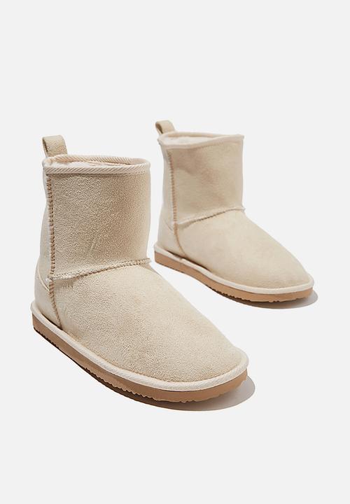 Cotton On - Body home boot - stone