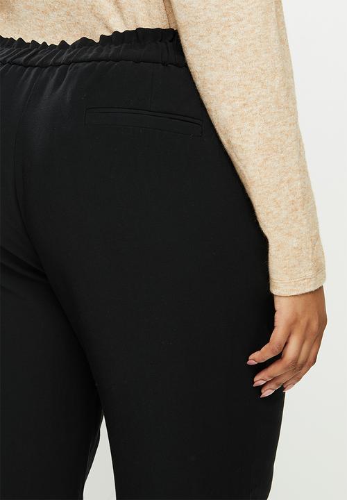 Violeta by Mango - Plus Trousers kenia - black