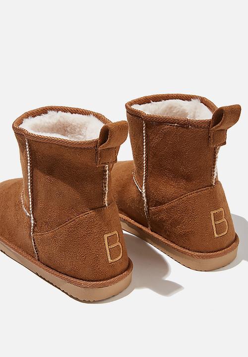 Cotton On - Body home boot - brown 