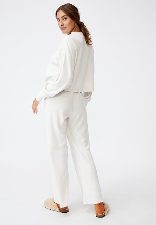 Cotton On - Super soft long sleeve crew - soft grey marle