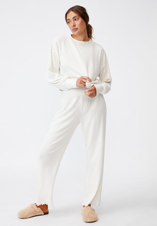 Cotton On - Super soft long sleeve crew - soft grey marle
