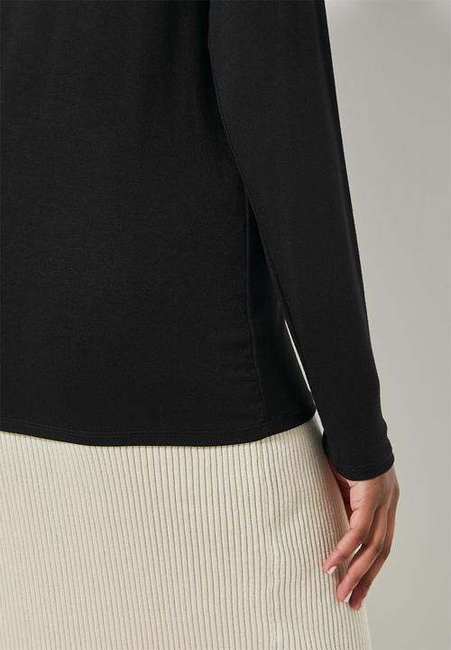 Superbalist - 2 Pack poloneck tops - taupe & black