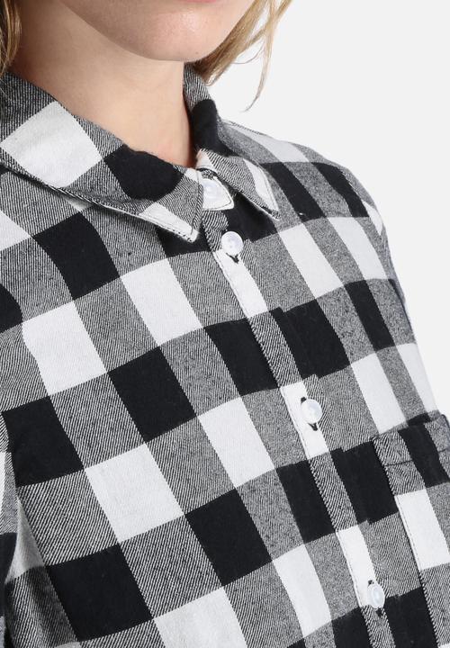 ONLY - Isabella Check Oversize Shirt