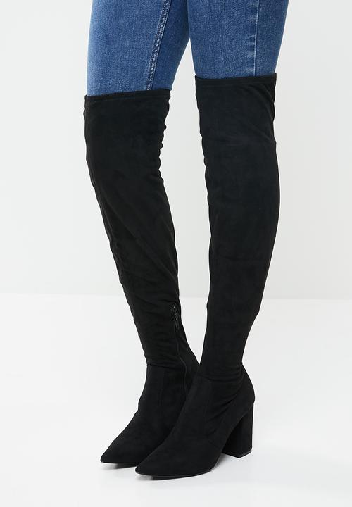 Steve Madden - Huntley  over the knee boot - black