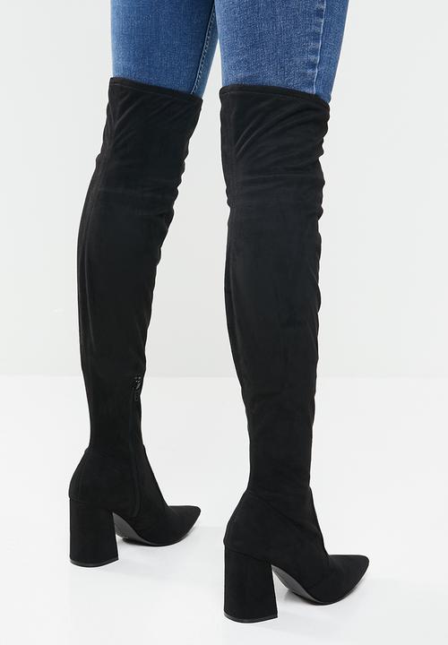 Steve Madden - Huntley  over the knee boot - black
