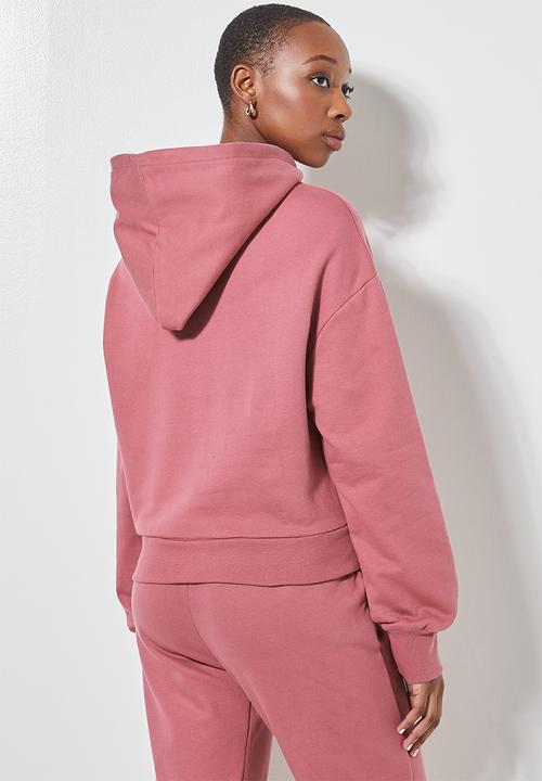 Superbalist - Crop hoodie - pink