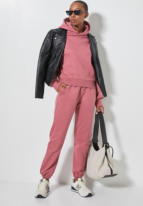 Superbalist - Crop hoodie - pink