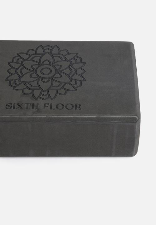 Sixth Floor - Yoga block - black