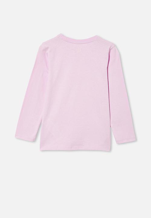 Cotton On - Penelope long sleeve tee - pale violet