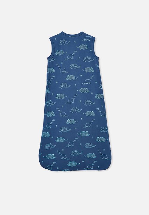 Cotton On - The fleece winter bundler - petty blue/dino mammoth