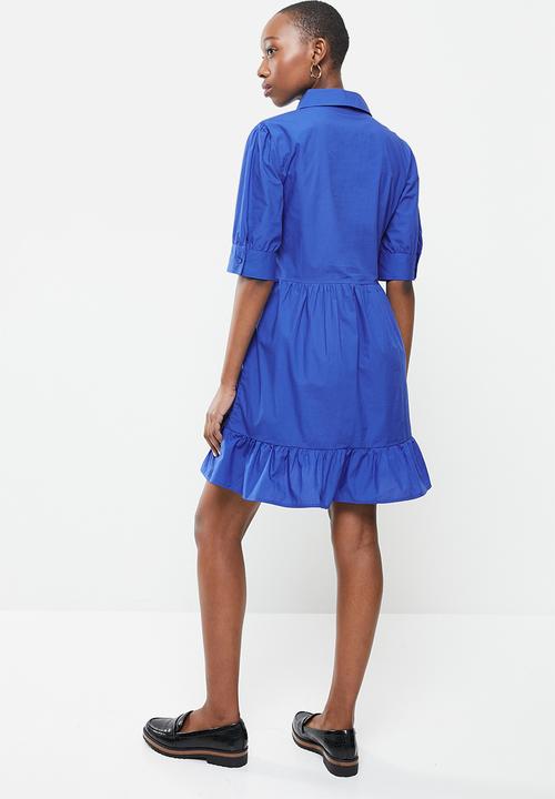 MANGO - Dress lucha - blue 