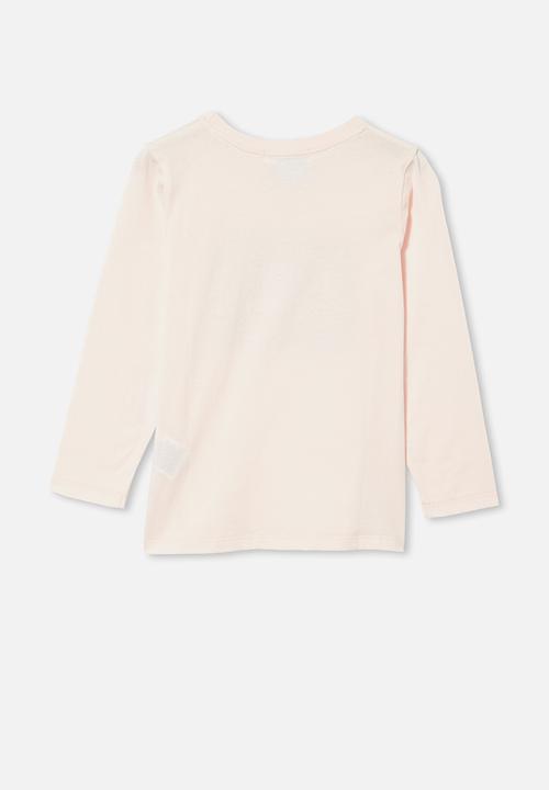 Cotton On - License long sleeve tee - crystal pink