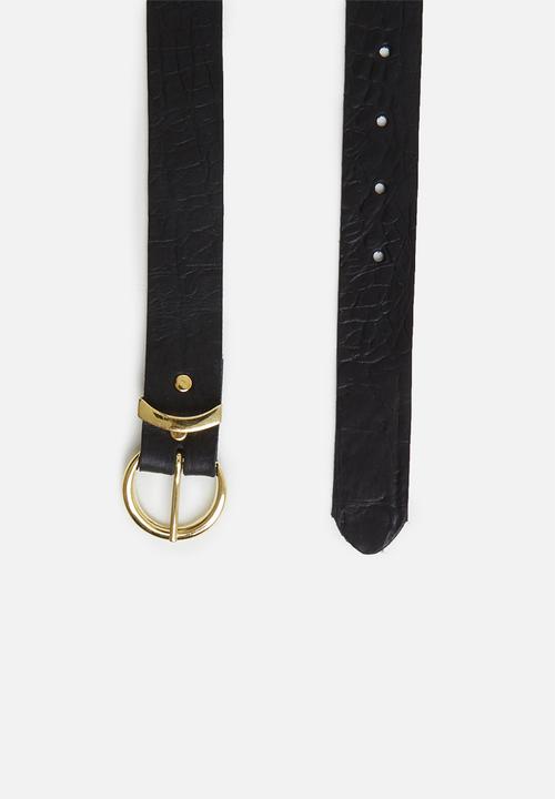 Superbalist - Arya leather belt - black
