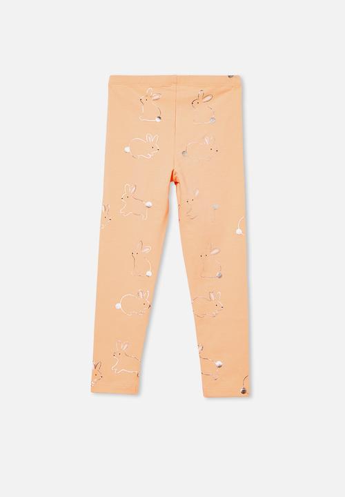 Cotton On - Huggie tights - peachy