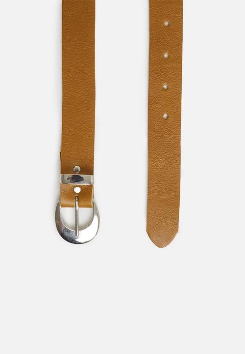 Superbalist - Jasmine leather belt - tan