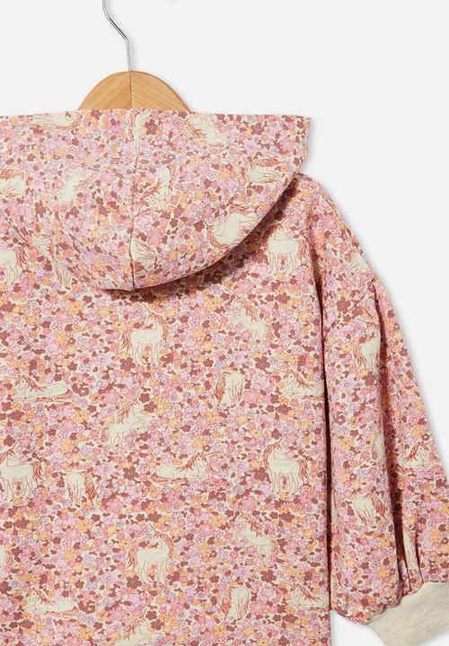 Cotton On - Tilly puff sleeve hoodie - multi 