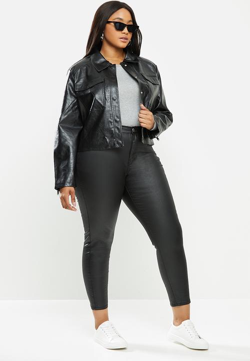 Glamorous - Plus woven jacket - black