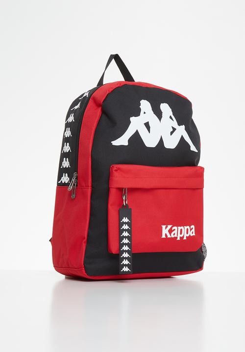 KAPPA - Backpack with key ring - red