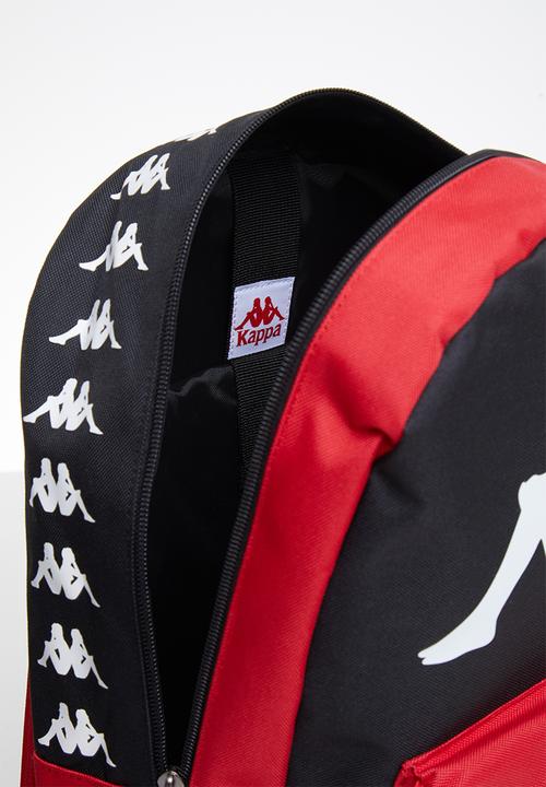 KAPPA - Backpack with key ring - red
