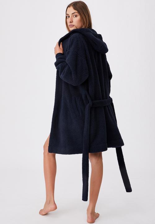 Cotton On - The lounging robe - navy