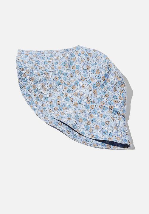 Rubi - Bianca bucket hat - blue