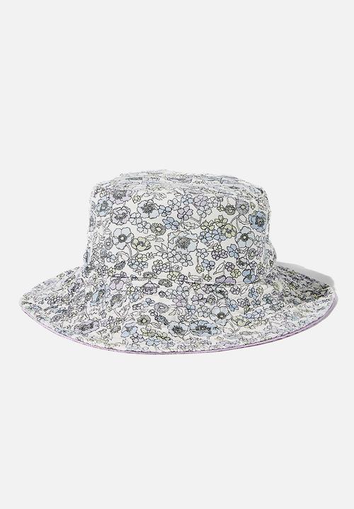 Rubi - Elly reversible wide brim bucket hat - multi