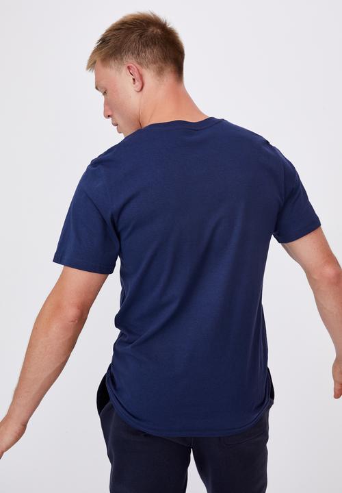 Cotton On - Tbar text t-shirt - indigo