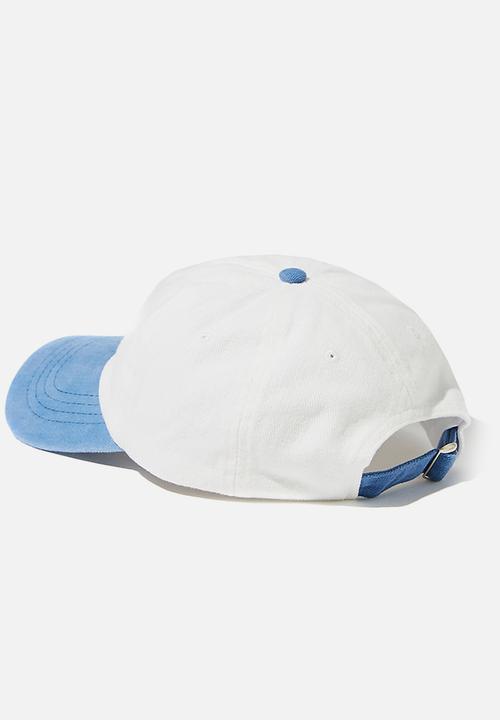 Rubi - Classic dad cap - blue & white 