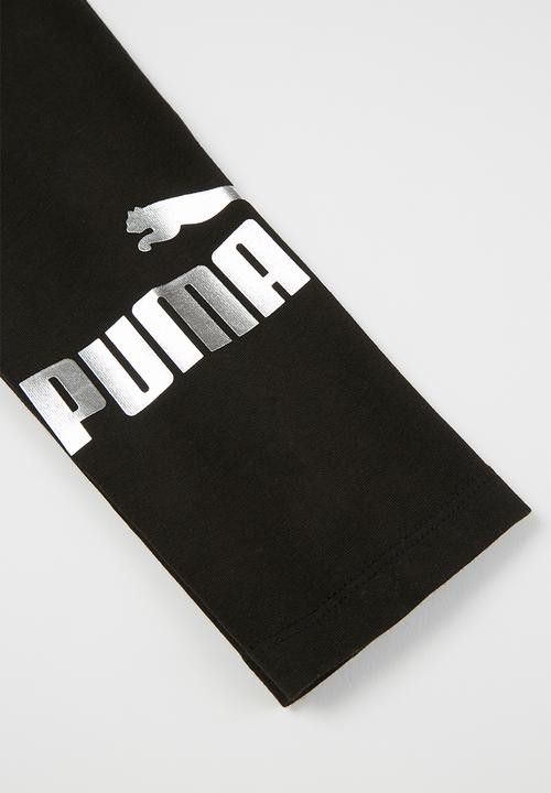 PUMA - Ess+ logo leggings g - black