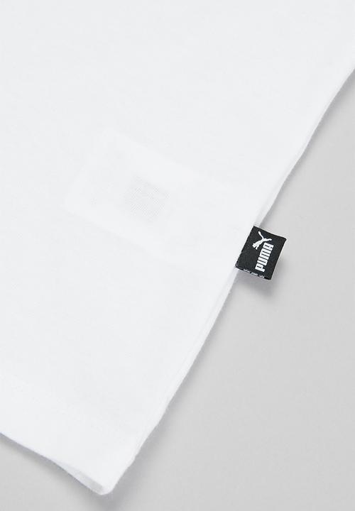 PUMA - Rebel short sleeve tee - white