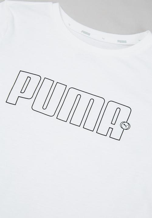 PUMA - Rebel short sleeve tee - white