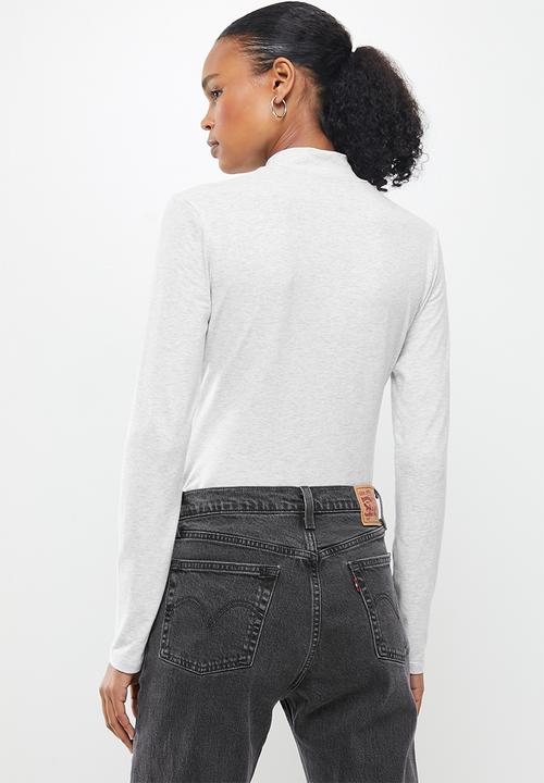 adidas Originals - Originals fitted long sleeve tee - grey