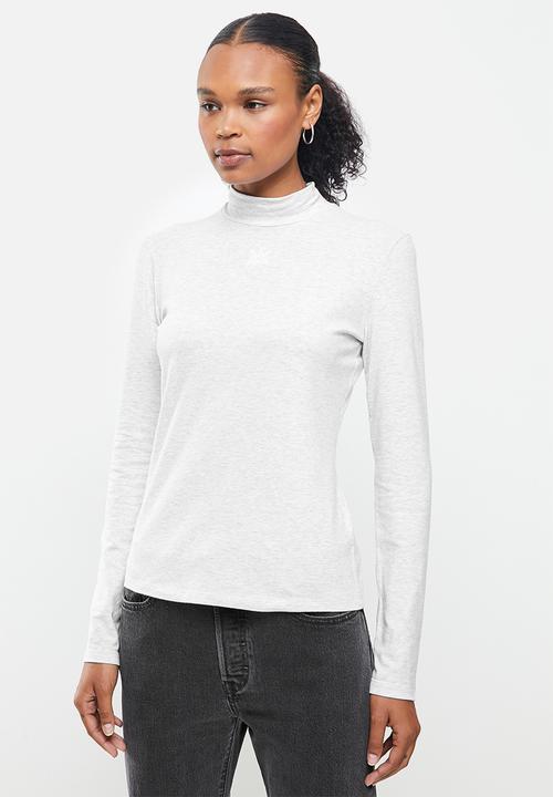 adidas Originals - Originals fitted long sleeve tee - grey