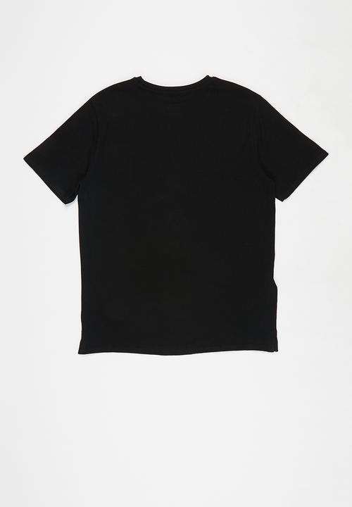 MANGO - Best short sleeve tee - black