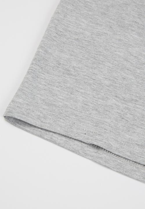 MANGO - Oficio long sleeve tee - grey