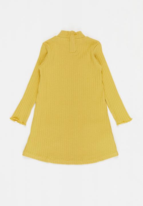 MANGO - Arib dress - yellow