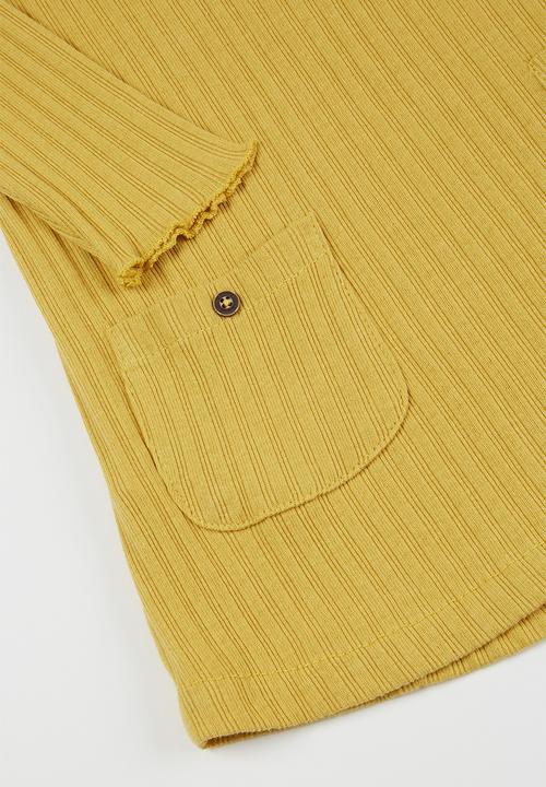 MANGO - Arib dress - yellow