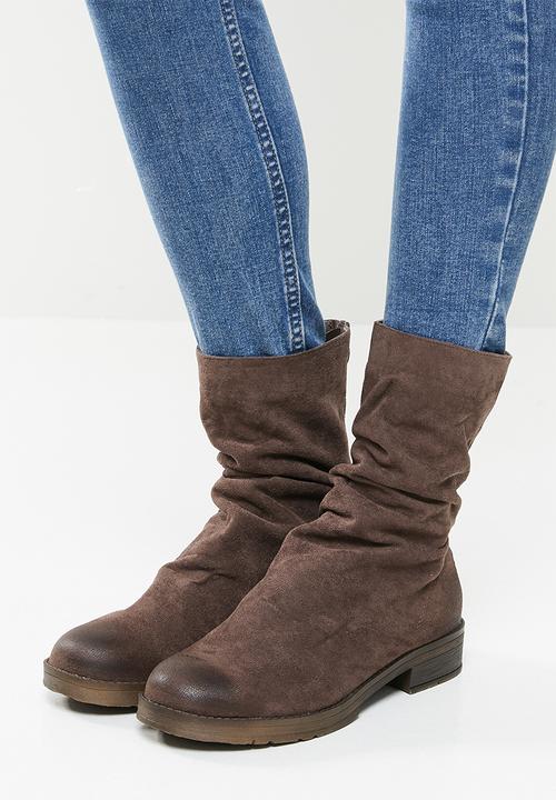 Footwork - Calla slouchy boot - brown