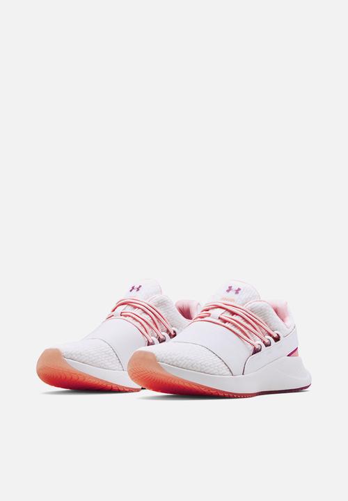 Under Armour - Ua w charged breathe clr sft - white / mellow orange / white