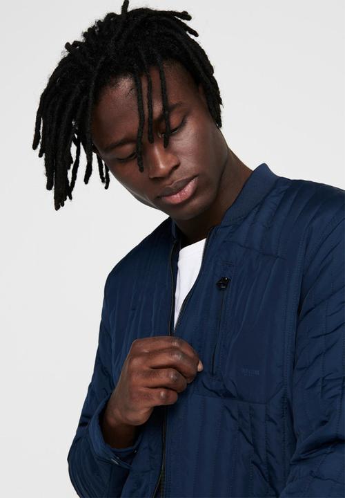 Only & Sons - Vincent life quilted jacket otw - blue