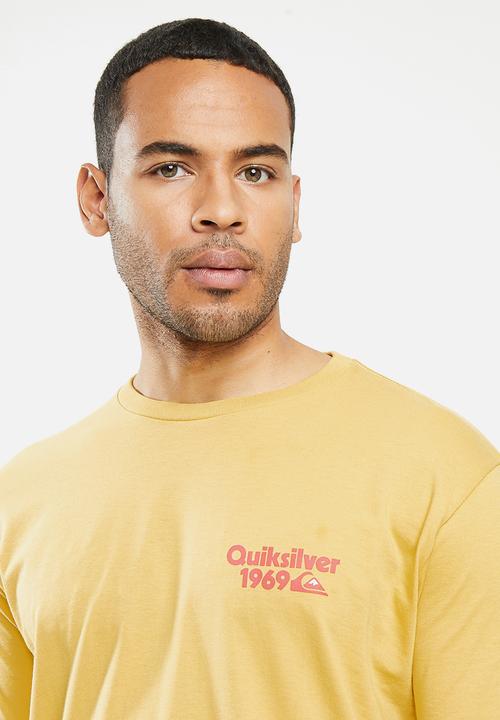 Quiksilver - Impossible island short sleeve - mustard
