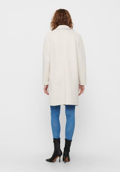ONLY - Bernadette bonded loose coat - neutral